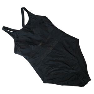 Cupshe Women's Black Cutout Mesh Size Medium